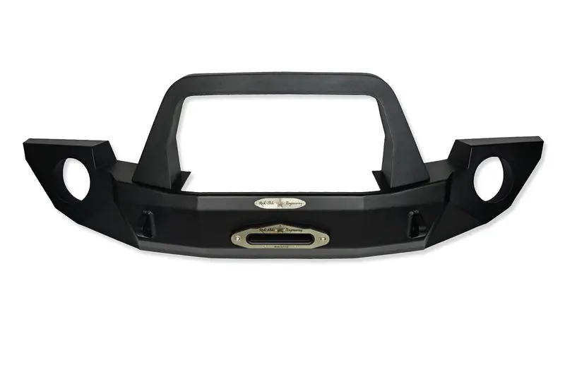Rock Slide Engineering Complete Rigid Steel Front Bumper – 2007–2016 Jeep Wrangler 1