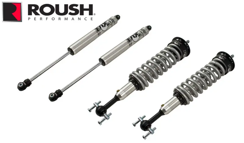 Roush Performance Fox 2.0 Coilover Suspension Kit With 0–2" Front Lift For 2015–2018 F-150 4Wd 1