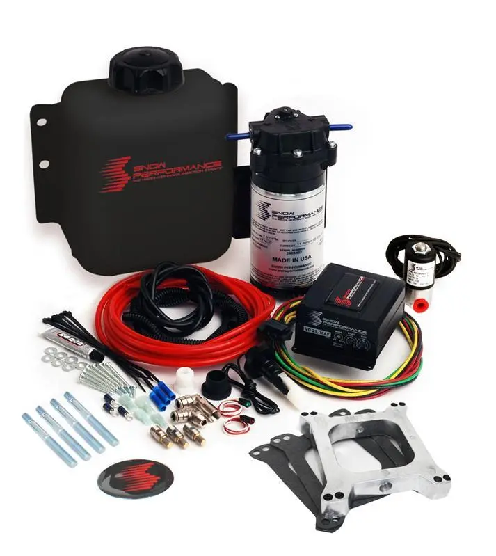 Snow Performance Stage 2 Water/Methanol Kit – Manifold Vacuum Controlled For Naturally Aspirated & Carbureted Engines 1