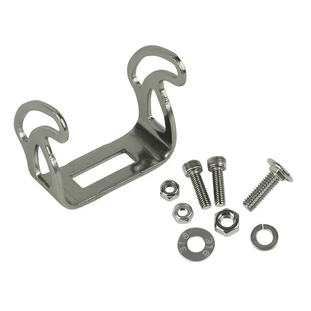 Stainless Steel D-Series Mounting Bracket With Hardware – Rigid Industries 1