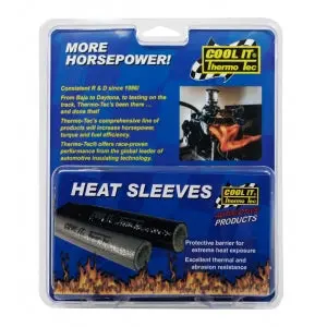 Thermo-Tec 3/4-Inch X 3-Foot Silver Heat Sleeve 1