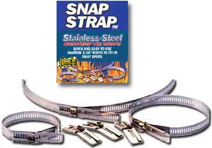 Thermo-Tec Adjustable Snap Straps – 9-Inch Length, Pack Of 12 1