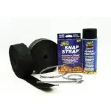 Thermo-Tec Black Exhaust And Header Wrap Kit – 2-Inch X 100-Foot Complete Roll 1