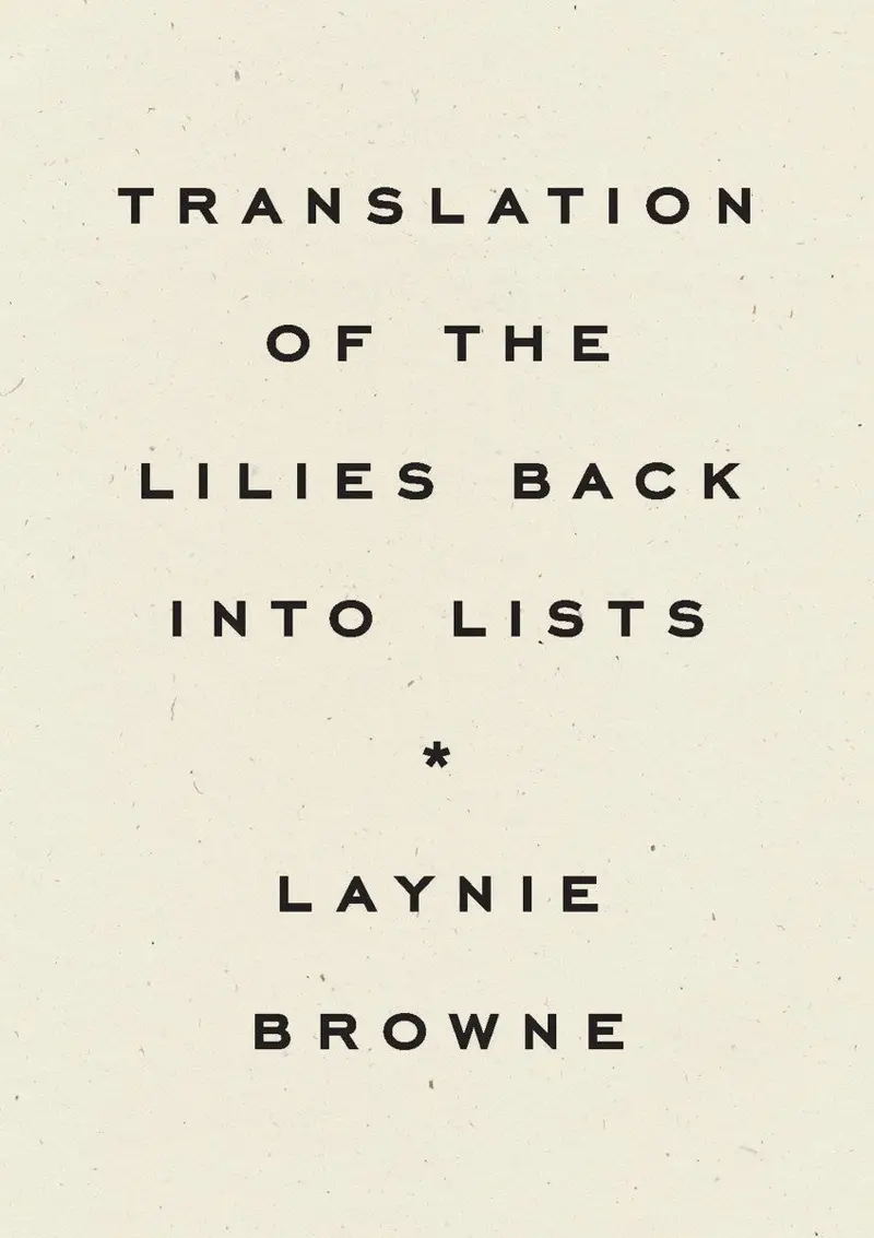 Translating Lilies Back Into Inventories 1