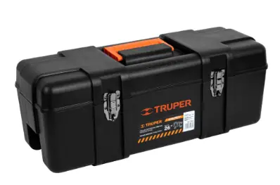 Truper 26-Inch Lightweight Plastic Tool Storage Box 1