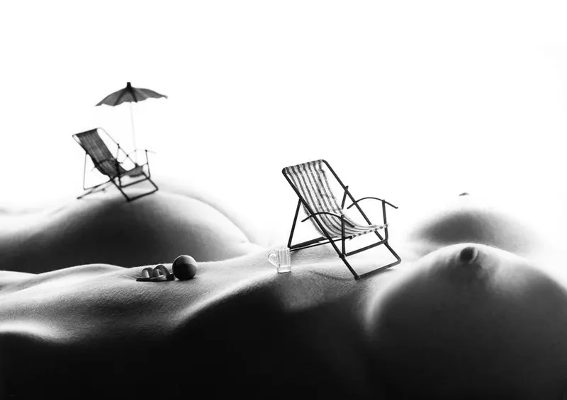 Two Beach Chairs Illustration 1