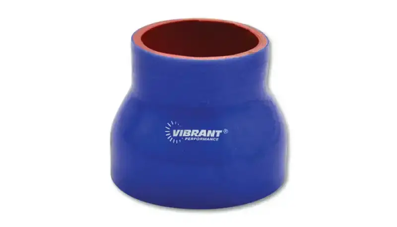 Vibrant Blue 4-Ply Silicone Transition Coupler – 2.5" To 2.75" Id, 3" Length 1