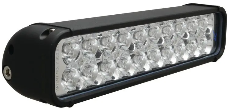 Vision X 12-Inch Xmitter Led Light Bar – Black, Euro-Style Beam, 20×3W Leds 1