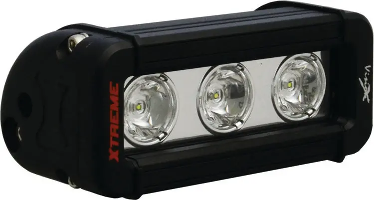 Vision X 5" Xtreme Black Low-Profile Led Light Bar – 3×5W, 10° Narrow Beam 1