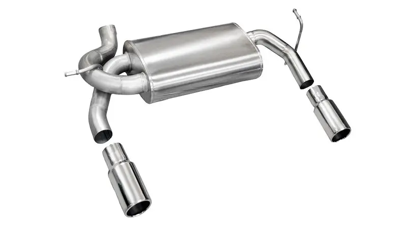 Volant Axle-Back Exhaust System For 2007–2017 Jeep Wrangler (3.8L & 3.6L Engines) 1