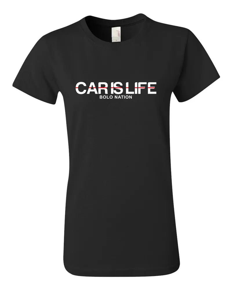 Women’S Car Culture T-Shirt – ‘Car Is Life’ Lifestyle Graphic Tee 1