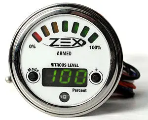 Zex Digital Nitrous Level Gauge With Led Display 1