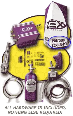 Zex Dry Nitrous Kit For Acura Integra, Honda Civic, Prelude & S2000 (1986–2000) 1