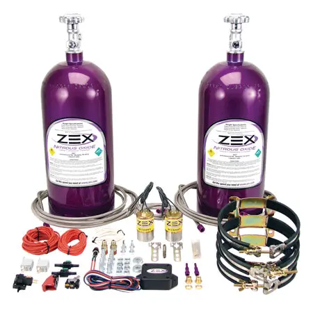 Zex Twin-Bottle Two-Stage Race Diesel Nitrous System 1