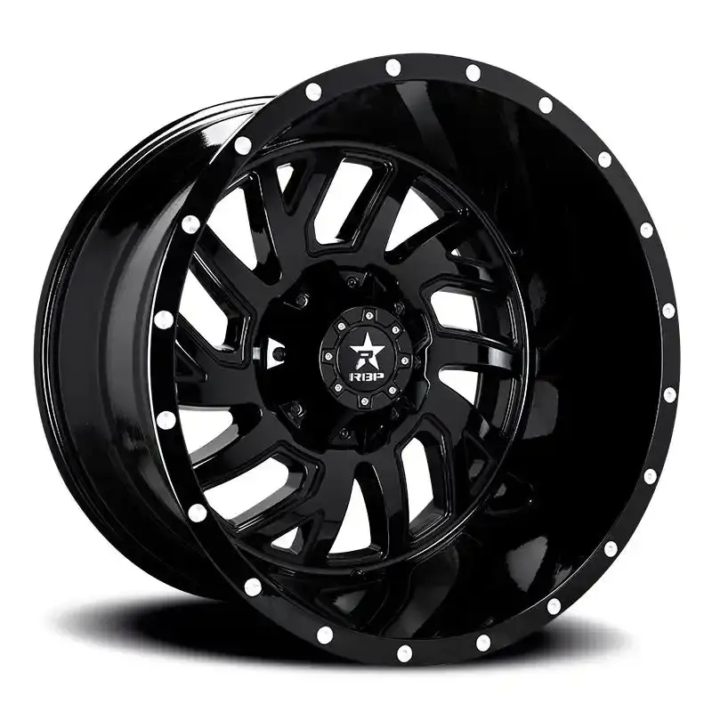 65R Glock 22X12 Wheel – 8-Lug, 170Mm Bolt Circle, -44Mm Offset, Gloss Black Finish 1