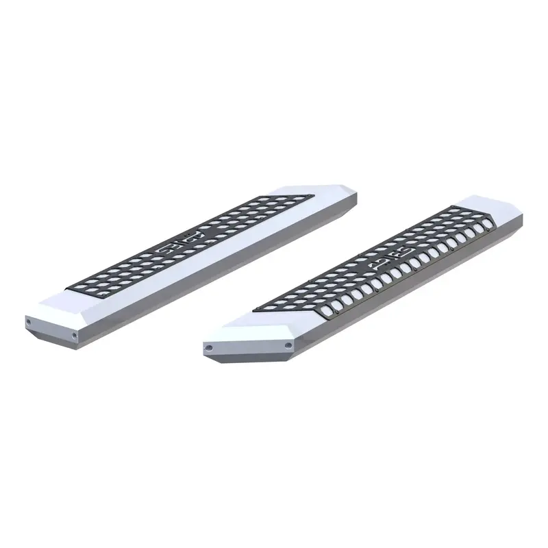 Aries Advantedge Side Bars (2055853) – 5.5-Inch Wide X 53-Inch Long, Chrome Aluminum, Bracket-Free Mounting 1