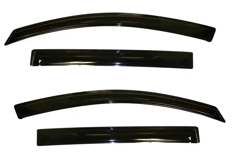 Auto Ventshade 94652 Smoke Ventvisor Deflectors – Exterior-Mount, 4-Piece Set 1