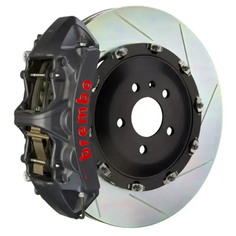 Brembo 11–18 Porsche Cayenne Gts Front Slotted 2-Piece Rotor – 405X34Mm, Black Ha Coating 1
