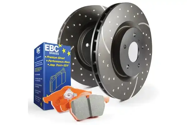 Ebc Brakes S8Kf1086 Gd Sport Rotors – Wide-Slot Cooling Design To Prevent Brake Fade 1