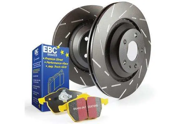 Ebc S9Kf1474 Slotted Brake Rotors With Noise-Reducing Narrow Slot Design 1