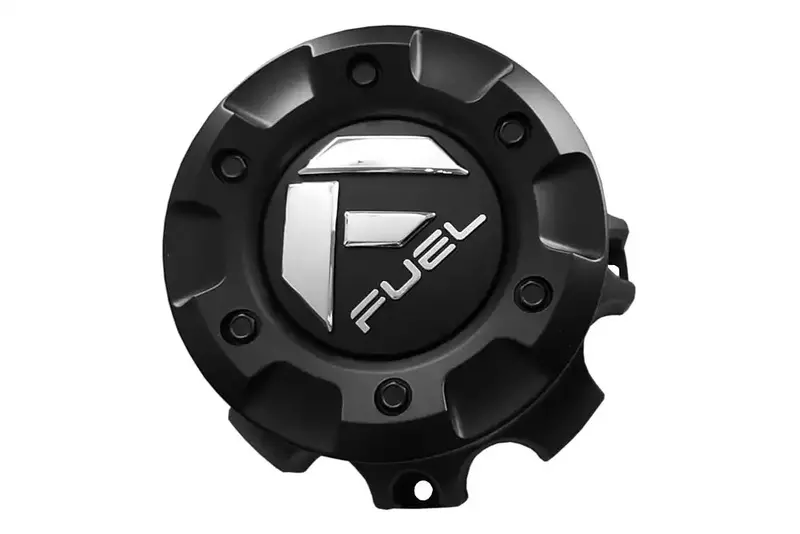 Fuel Off-Road 1001-60B Wheel Center Cap – Black, 8-Lug, Tall Profile 1