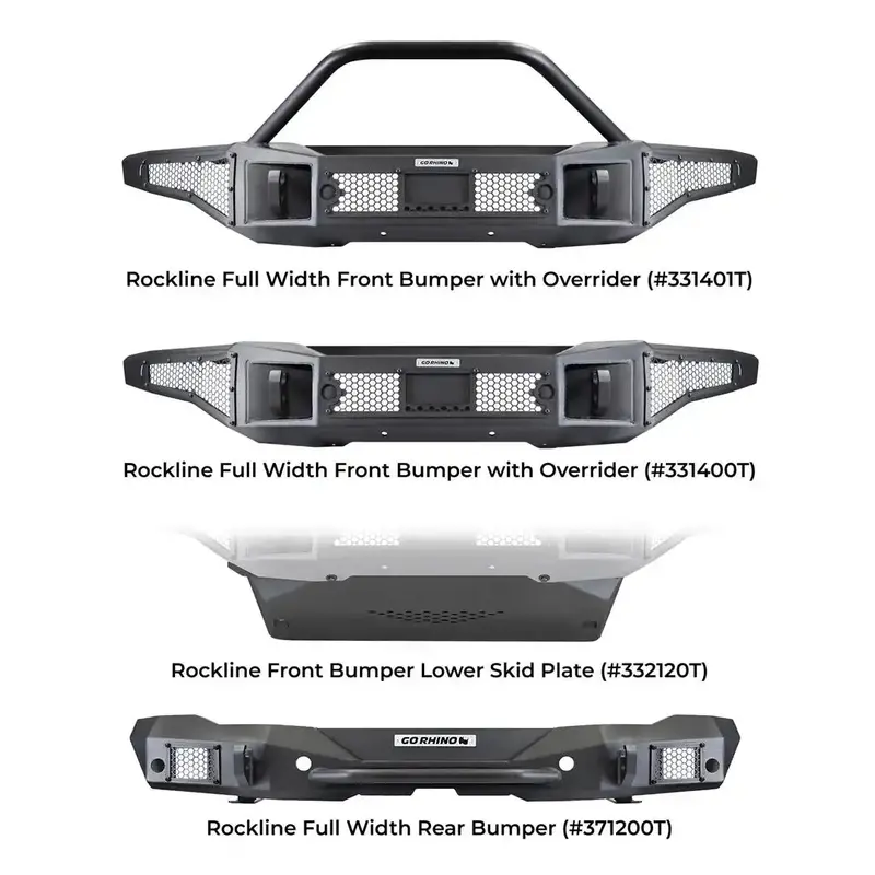Go Rhino Bronco Side Step – Heavy-Duty Steel Nerf Bar For 2021+ Ford Bronco 1