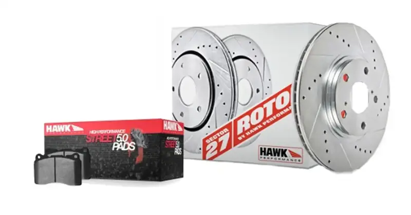 Hawk Performance Sector 27 Front Brake Kit With Hps 5.0 Pads (Hk4725.136B) 1