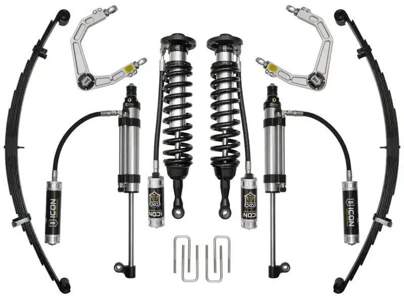 Icon Frdk_K53030 Stage 10 Suspension System – 1–3" Lift With Billet Upper Control Arms For Tundra 1