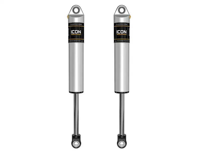 Icon Vehicle Dynamics Frdk_37605P Rear 2.5-Inch Adjustable Coilover Shocks For 1999–2023 Ford Super Duty 1