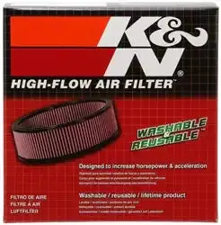 K&N Rc-0412 Universal Clamp-On Air Filter 1