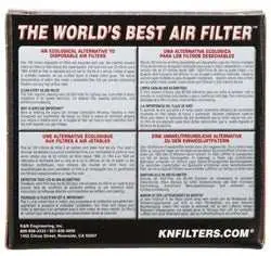 K&N Universal Clamp-On Air Filter – Easy Installation, High-Flow Design 1
