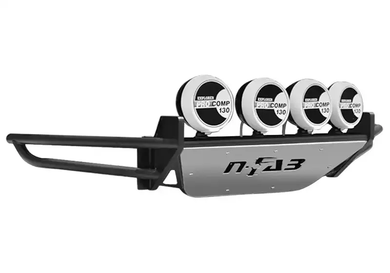 N-Fab T144Rsp Prerunner Front Bumper – Gloss Black Finish For Enhanced Approach Angles 1