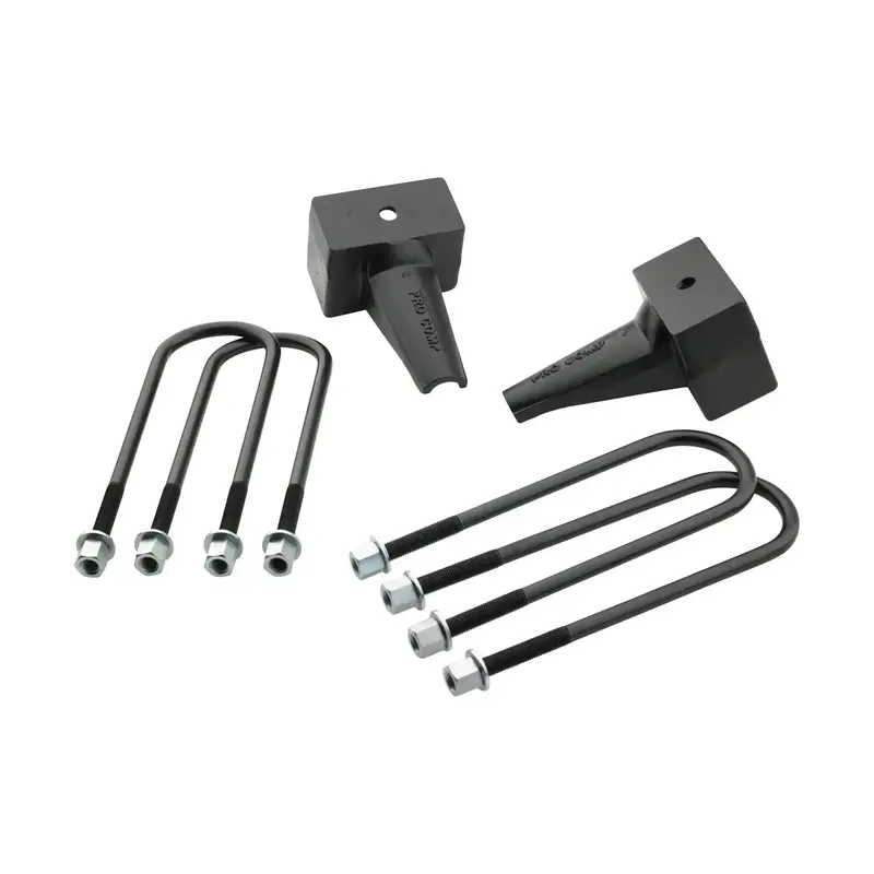 Pro Comp Suspension 62244 4 Inch Rear Lift Block With U-Bolt Kit 1