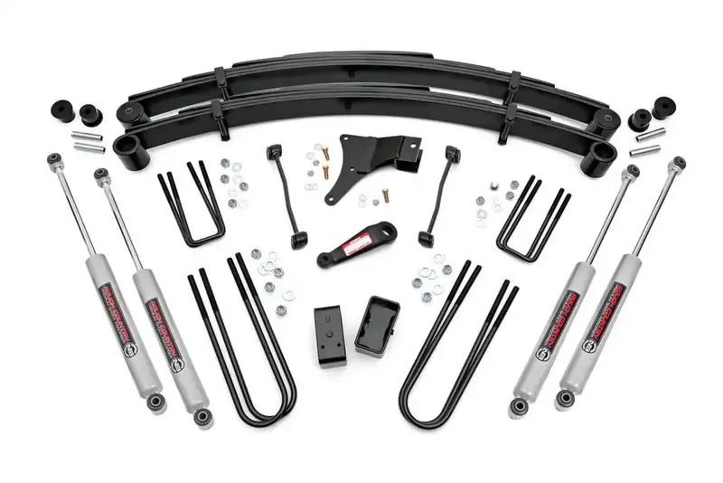 Rough Country 49330 Full Suspension Lift Kit With Performance Shocks 1