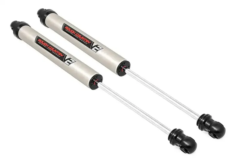 Rough Country V2 Monotube Rear Shock Set – 6.5 To 8 Inch Lift 1