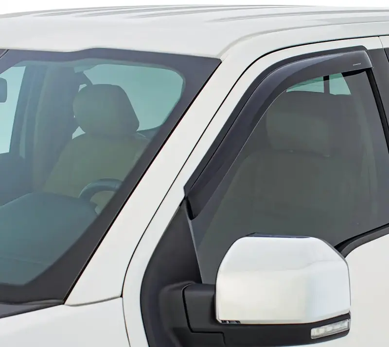 Stampede Tape-Onz Smoke Side Window Deflectors – 2-Piece Set 1