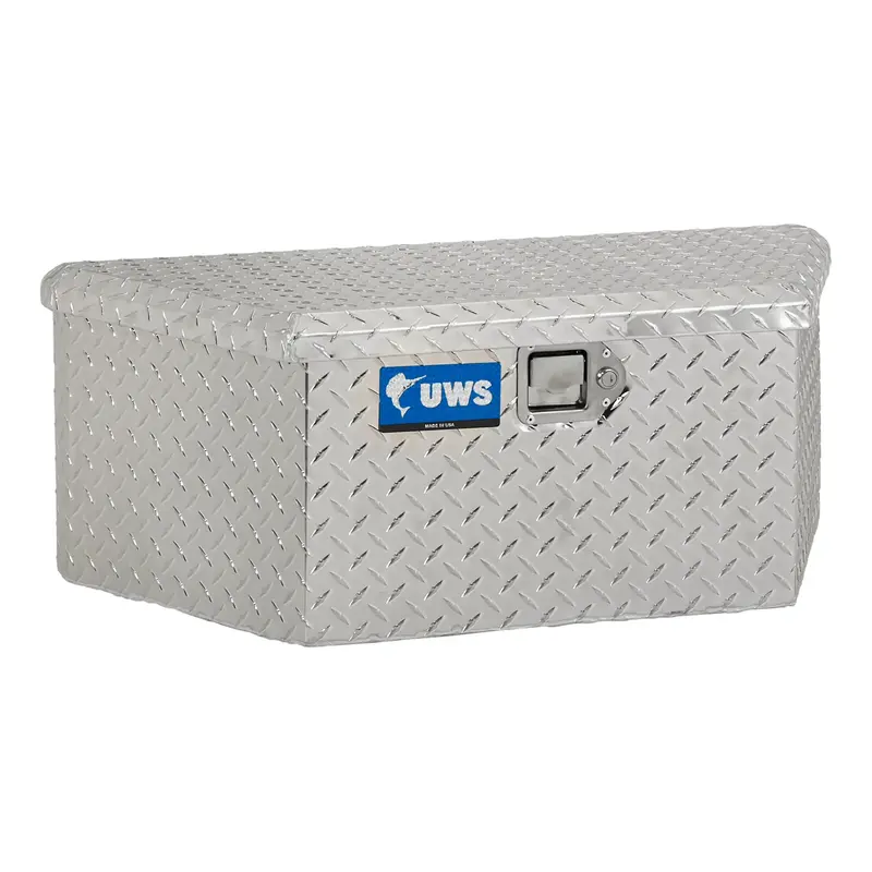 Uws Ec20411 Aluminum Trailer Tongue Box – 34-Inch Low-Profile Design With Reinforced Packaging 1