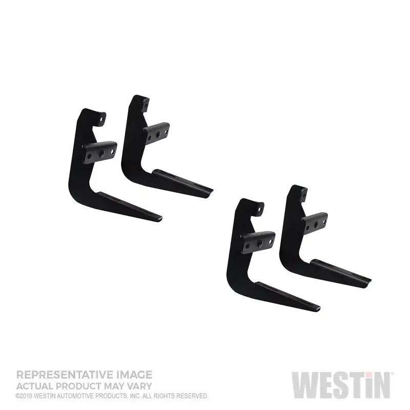 Westin 27-1265 Black Running Board Mount Kit For Super Crew Cab Trucks 1