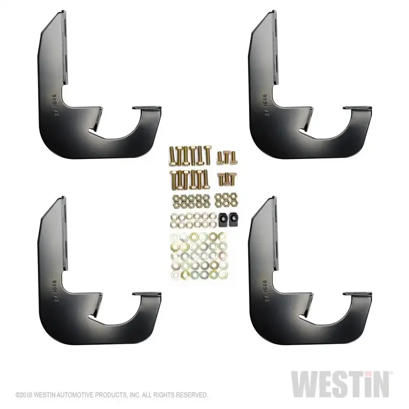 Westin Black Running Board Mount Kit For Standard-Cab Trucks 1
